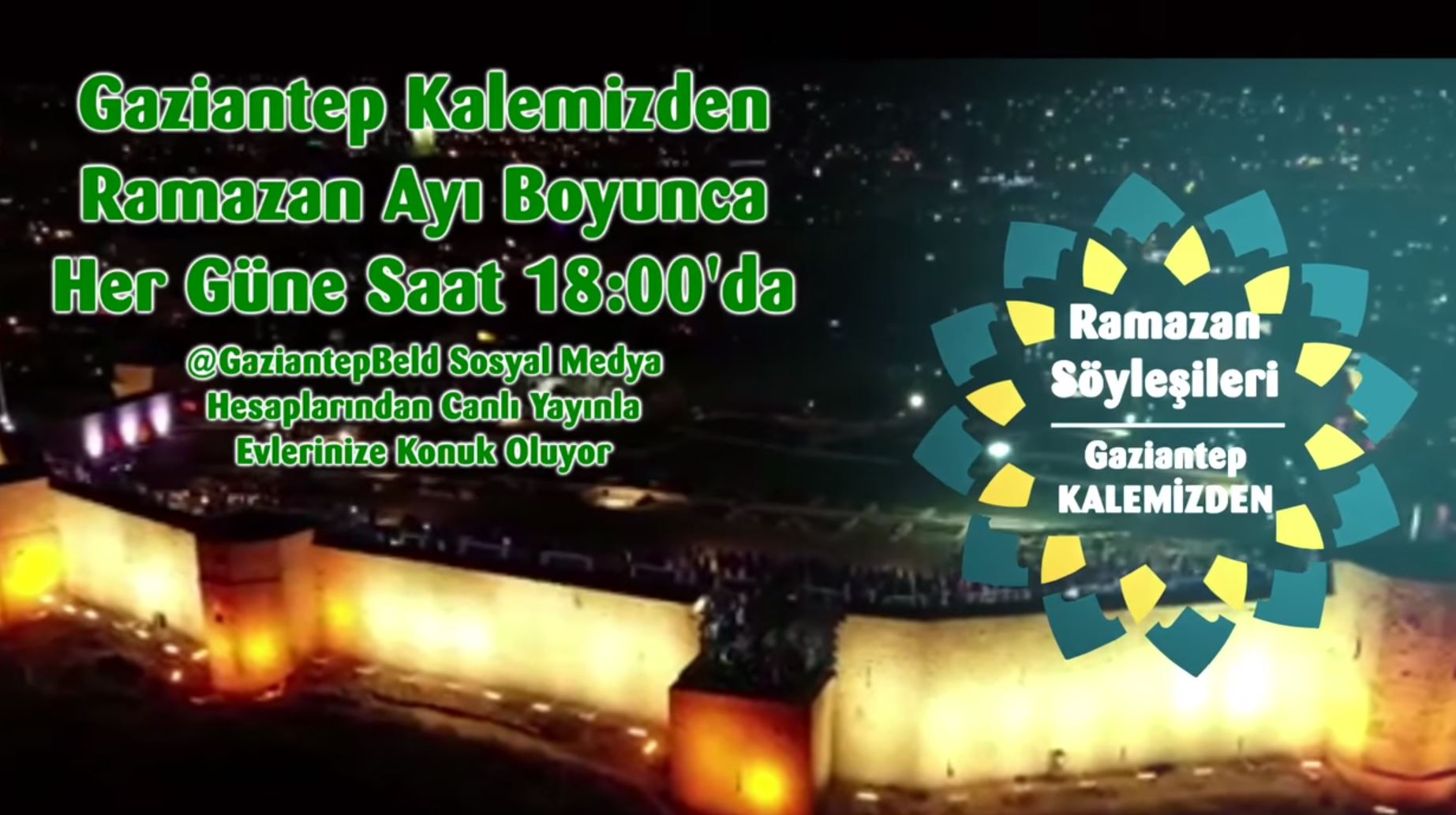 BÜYÜKŞEHİR’DEN  DİJİTAL RAMAZAN PROGRAMI