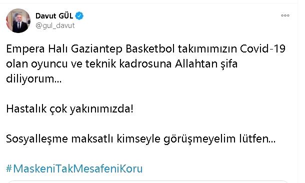 Gaziantep Basketbol'A Korona Virüs Şoku