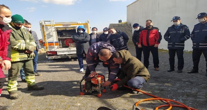 ŞAHKUT ekibi arama kurtarma görevlerine hazır