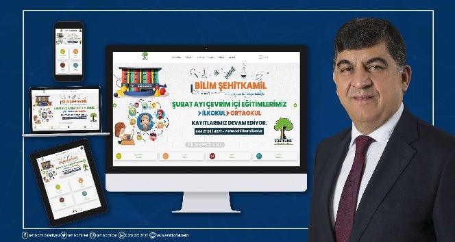 Şehitkamil Belediyesi'nin web sitesi yenilendi