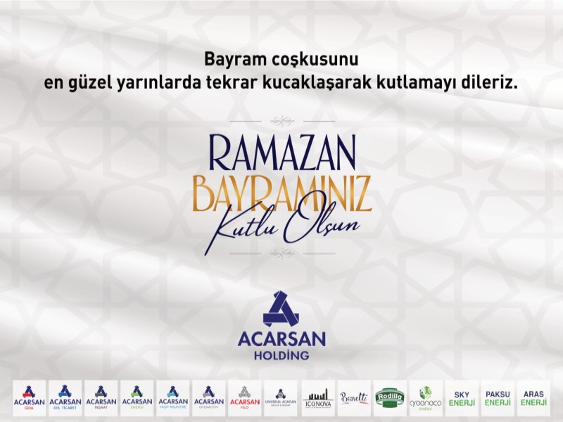 Acarsan Ramazan Bayramı Kutlama