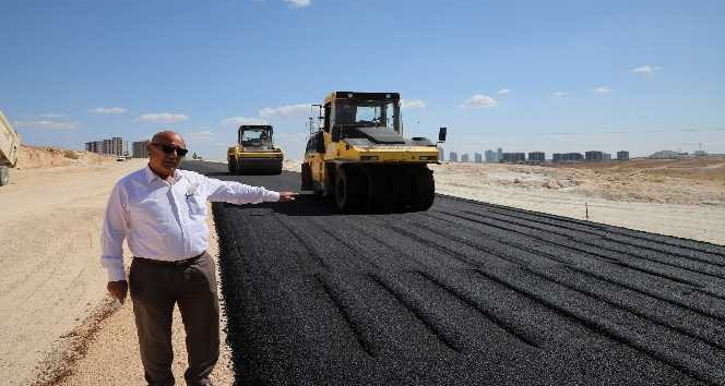 Sancaktepe Mahallesi'nde asfalt çalışmaları sürüyor