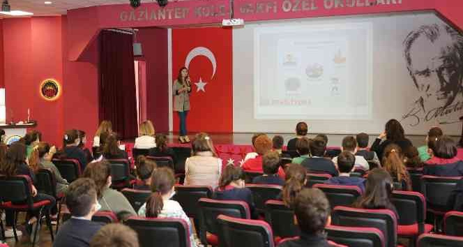 Öğrencilere sağlıklı beslenme ve duygusal yeme semineri