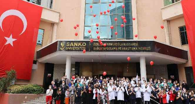 SANKO Üniversitesi Hastanesi'nde Cumhuriyet Bayramı kutlandı