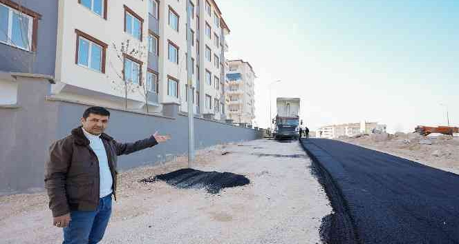 Beykent Mahallesi'nde asfalt çalışmaları başladı