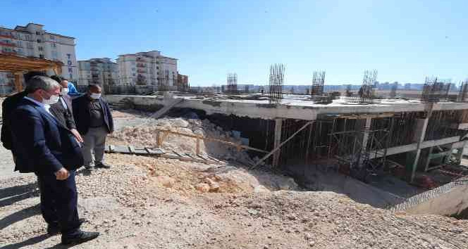 Şahinbey'de yeni tesisler yükseliyor