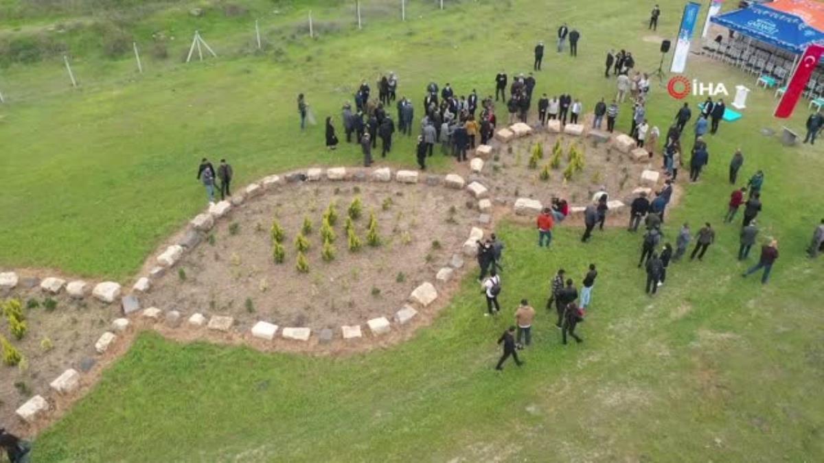 Barışın sembolü ‘Üçüncü Bahçe’ eseri Karkamış’ta görücüye çıktı