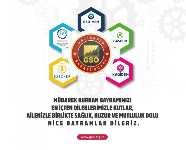 Gaziantep Sanayi Odası Kurban Bayramı Tebriği