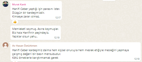 Teşekkürler Can Dostlarım