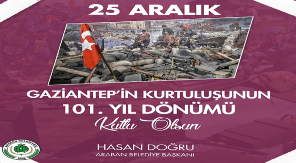 Hasan Doğru 25 Aralık Mesajı