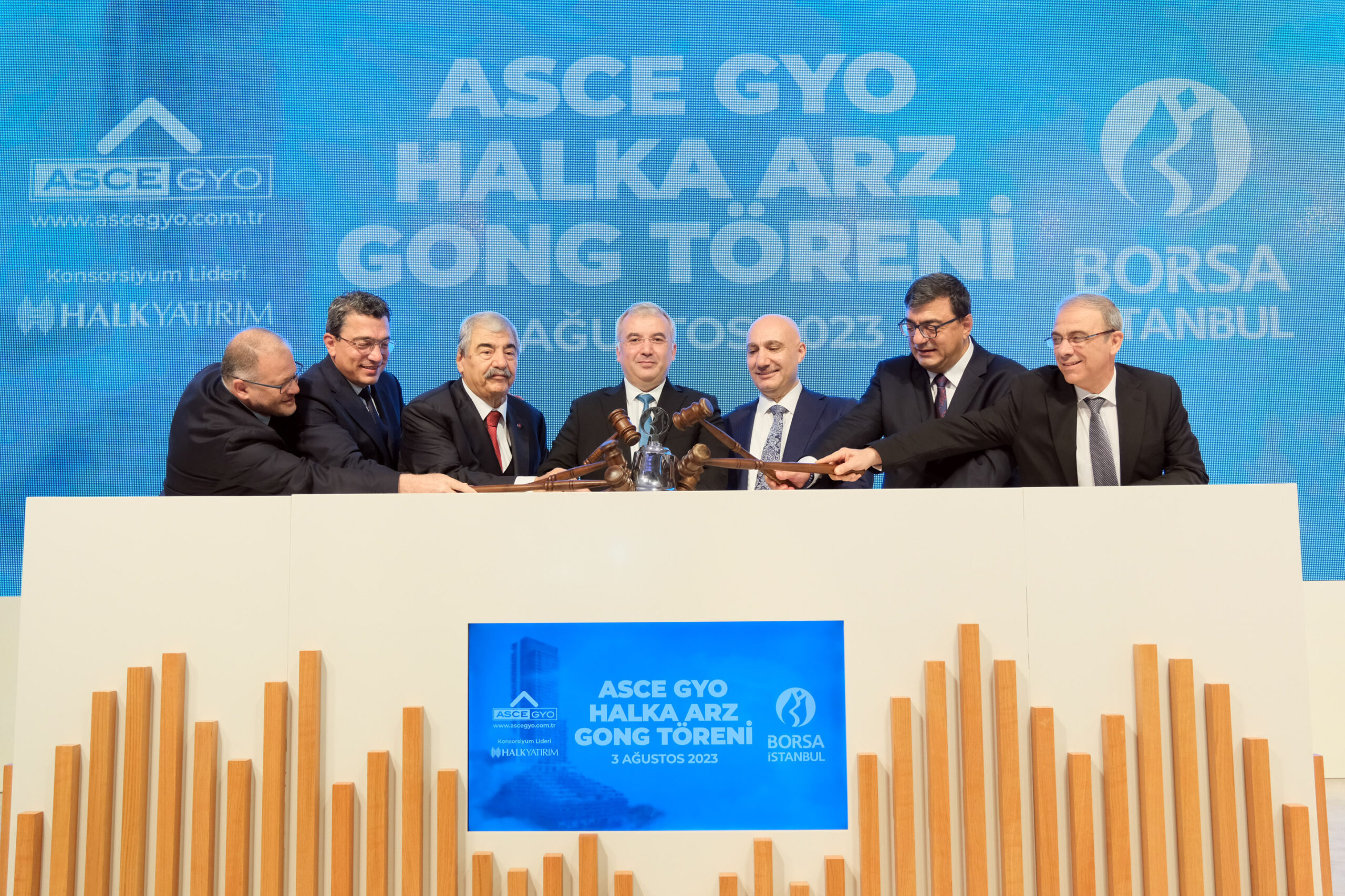 BORSA İSTANBUL’DA GONG ASCE GYO İÇİN ÇALDI