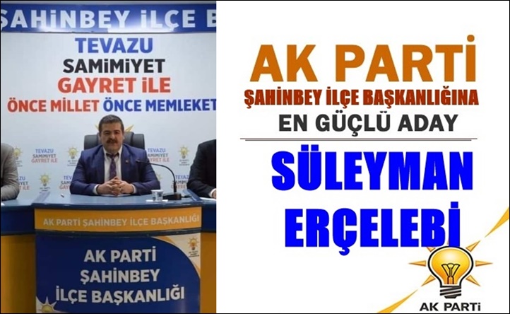 AK Parti'de Şahinbey İlçe