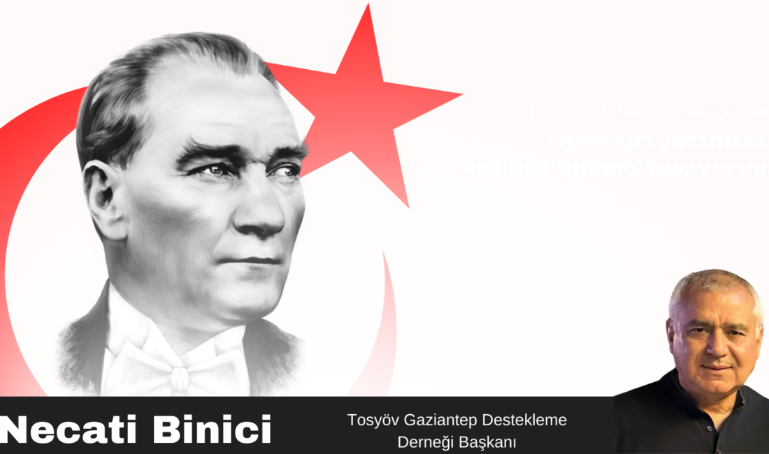 Necati Binici'den Cumhuriyet Bayramı