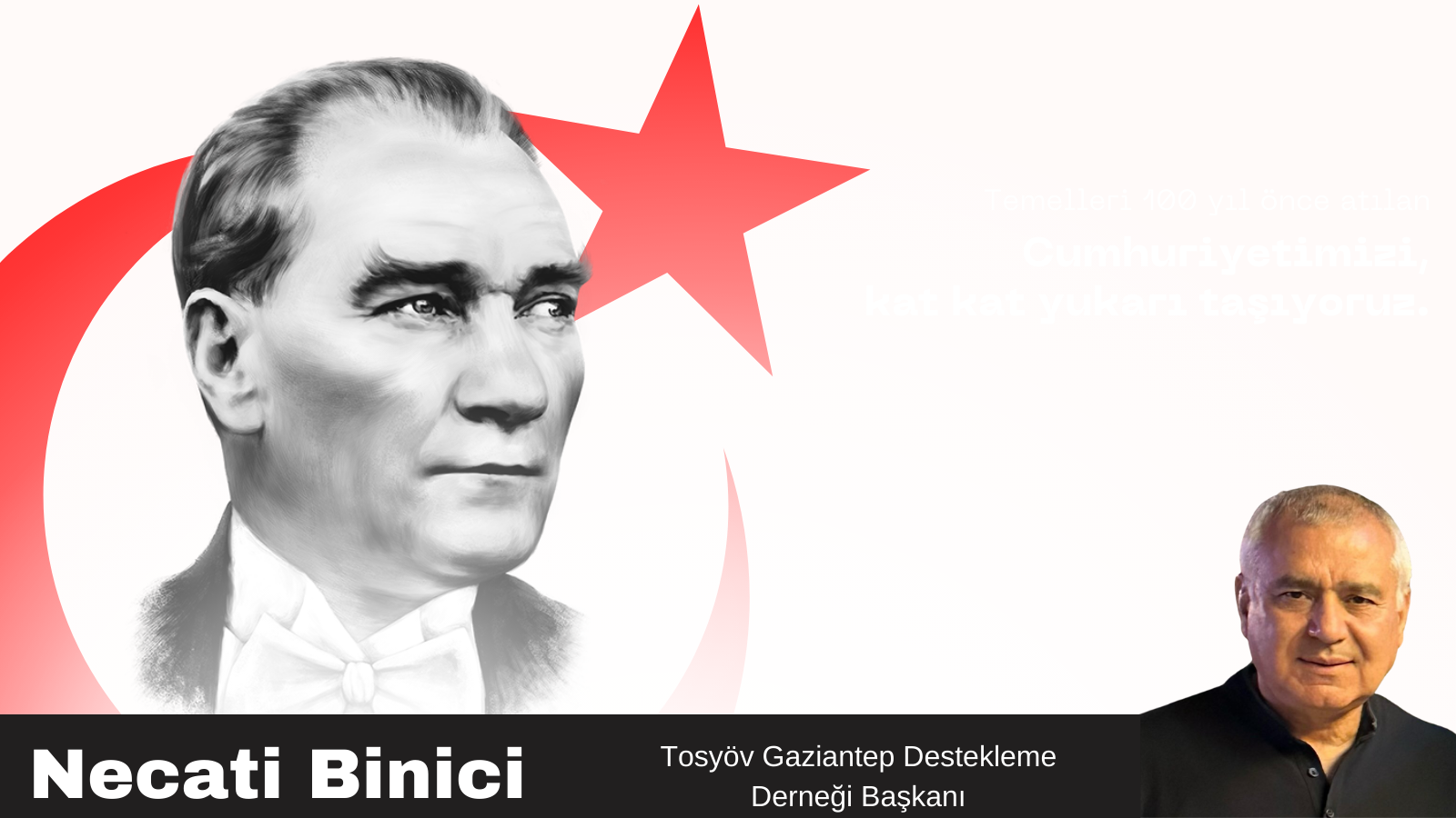 Necati Binici'den Cumhuriyet Bayramı Kutlaması