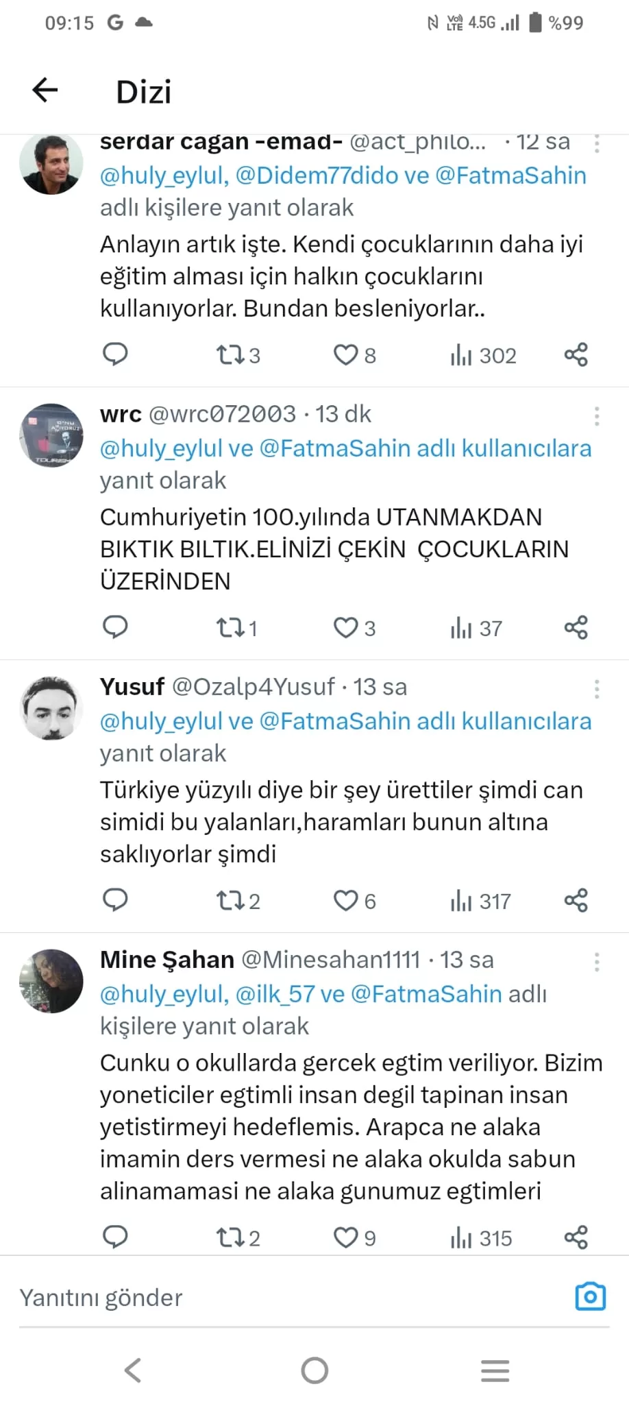 Fatma Şahin,Bu Nasıl okul diyemedin mi?