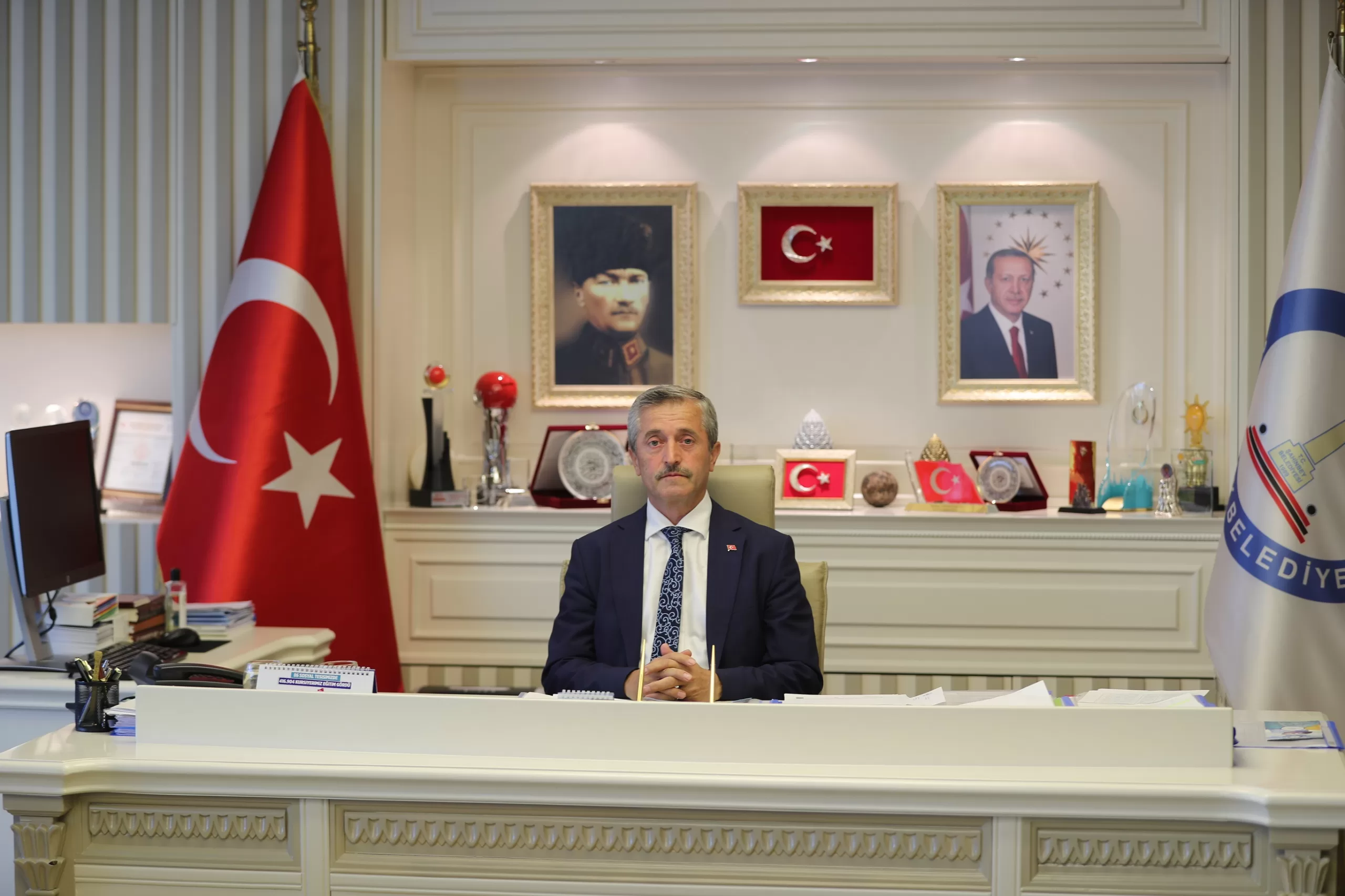 BAŞKAN TAHMAZOĞLU: “GAZİ MUSTAFA KEMAL ATATÜRK'Ü SAYGIYLA ANIYORUZ”