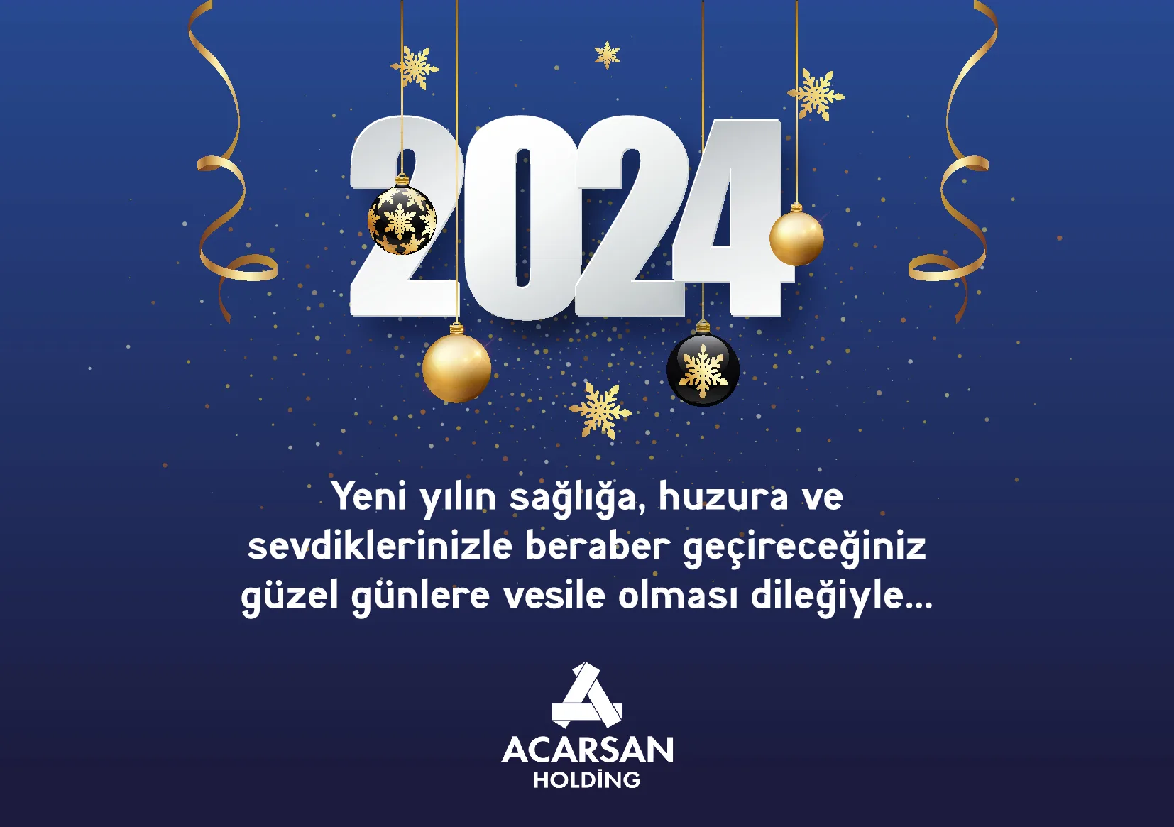 Acarsan Yeni Yıl Kutlama Mesajı