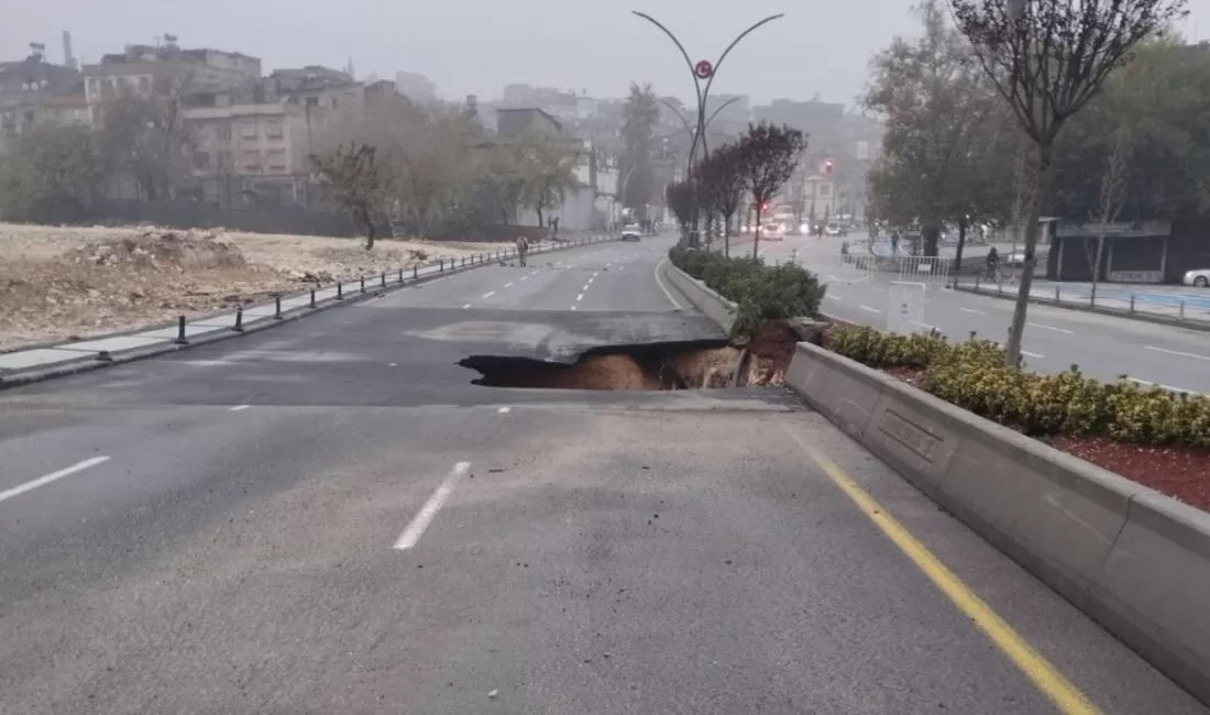 Gaziantep’te sağanak yağış nedeniyle