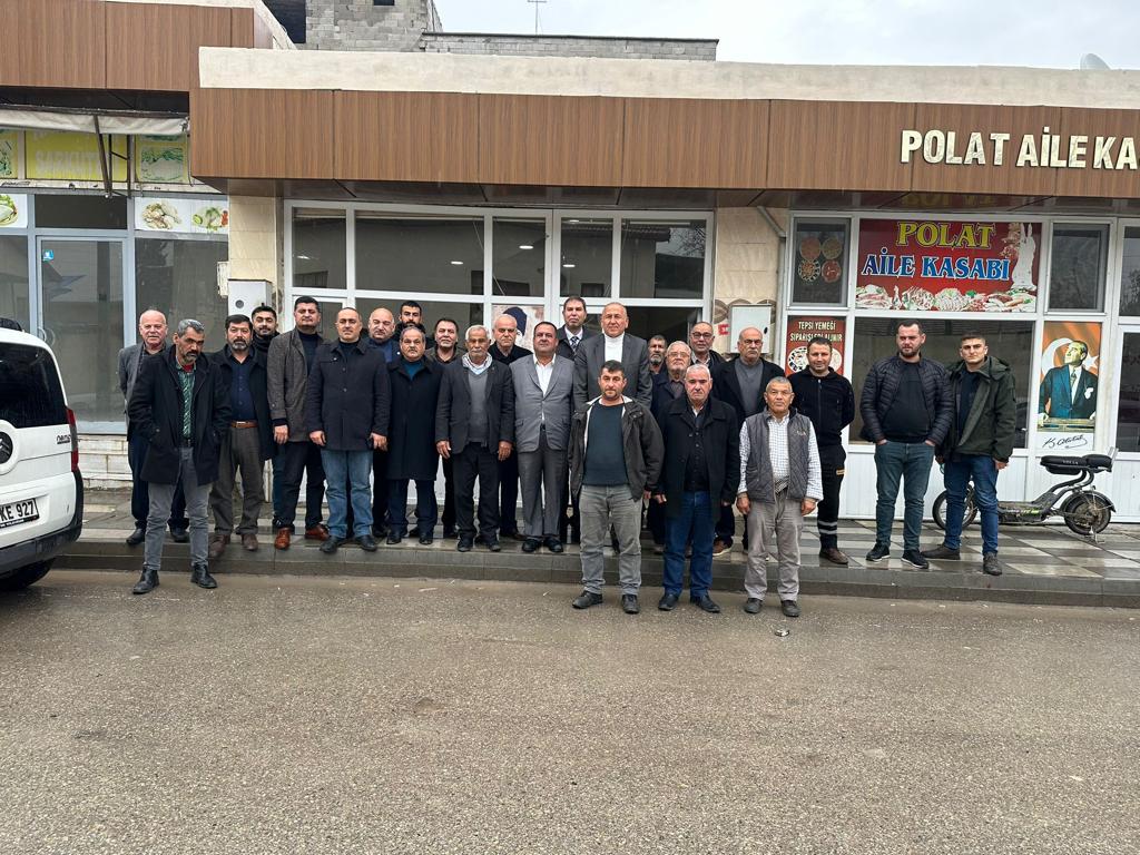 Karkamış İyi̇ Partiden Mehmet Polat'A Emanet