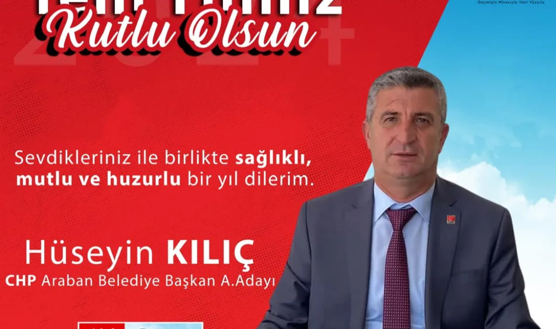 Hüseyin Kılıç'tan Yeni Yıl