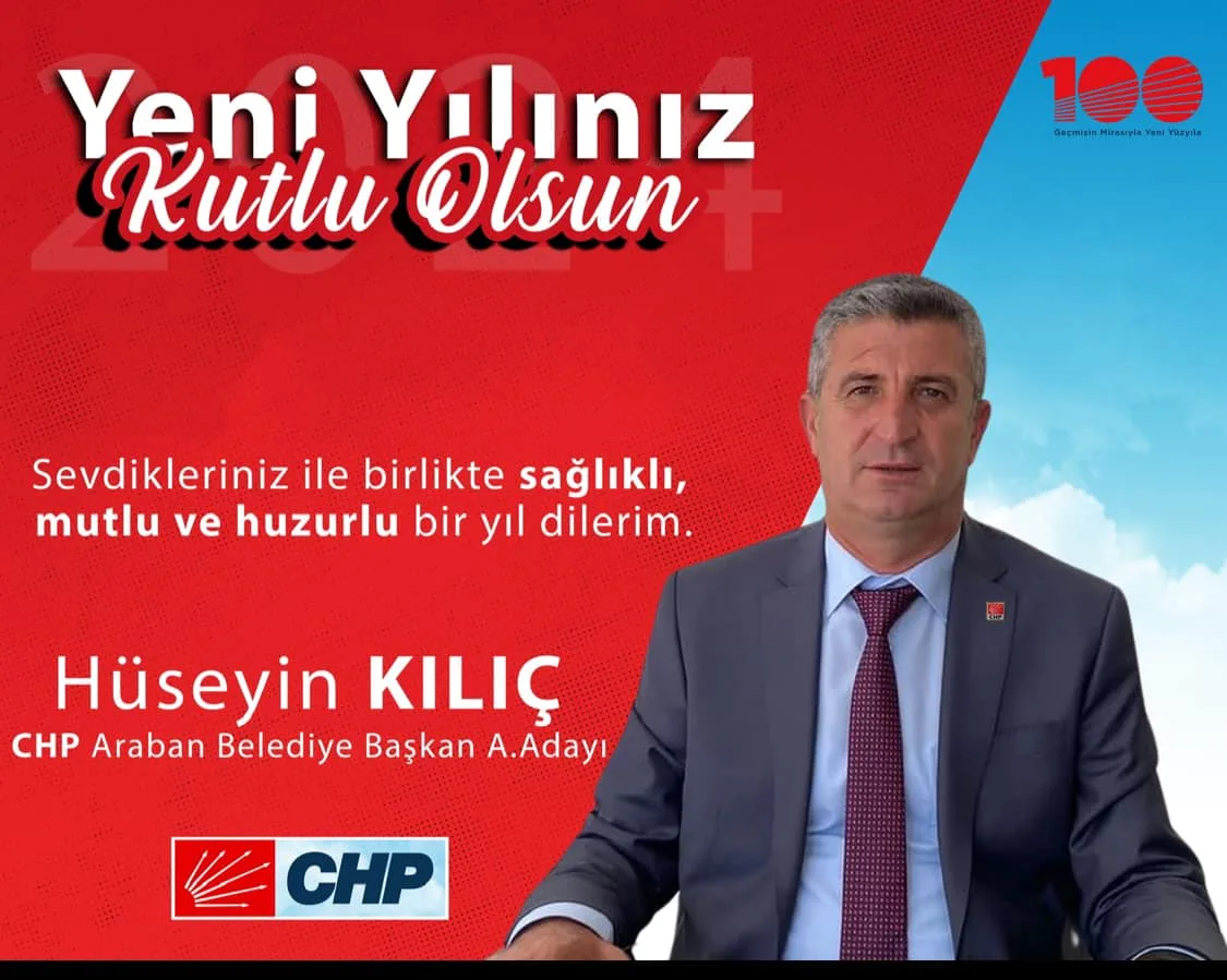 Hüseyin Kılıç'Tan Yeni Yıl Mesajı