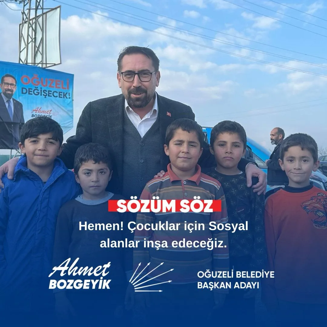 Oğuzeli Bozgeyik'Le Değişecek