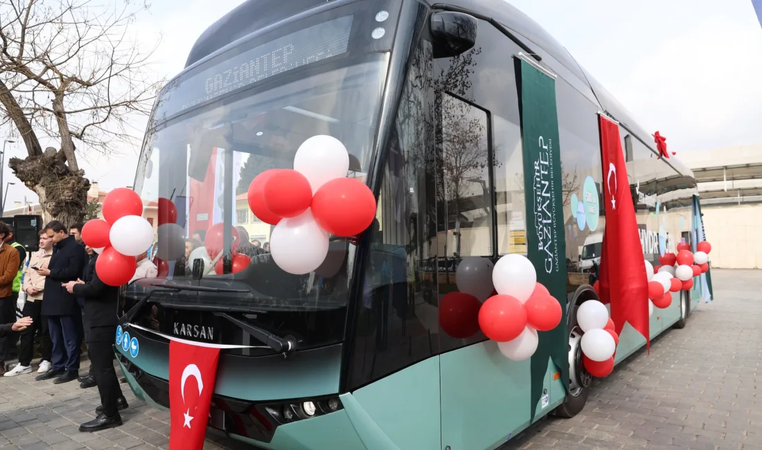 GAZİANTEP BÜYÜKŞEHİR, TOPLU TAŞIMADA