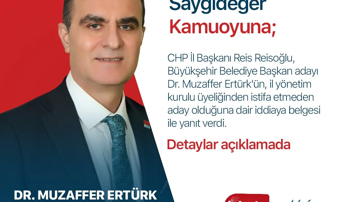 CHP Büyükşehir Belediye Başkan