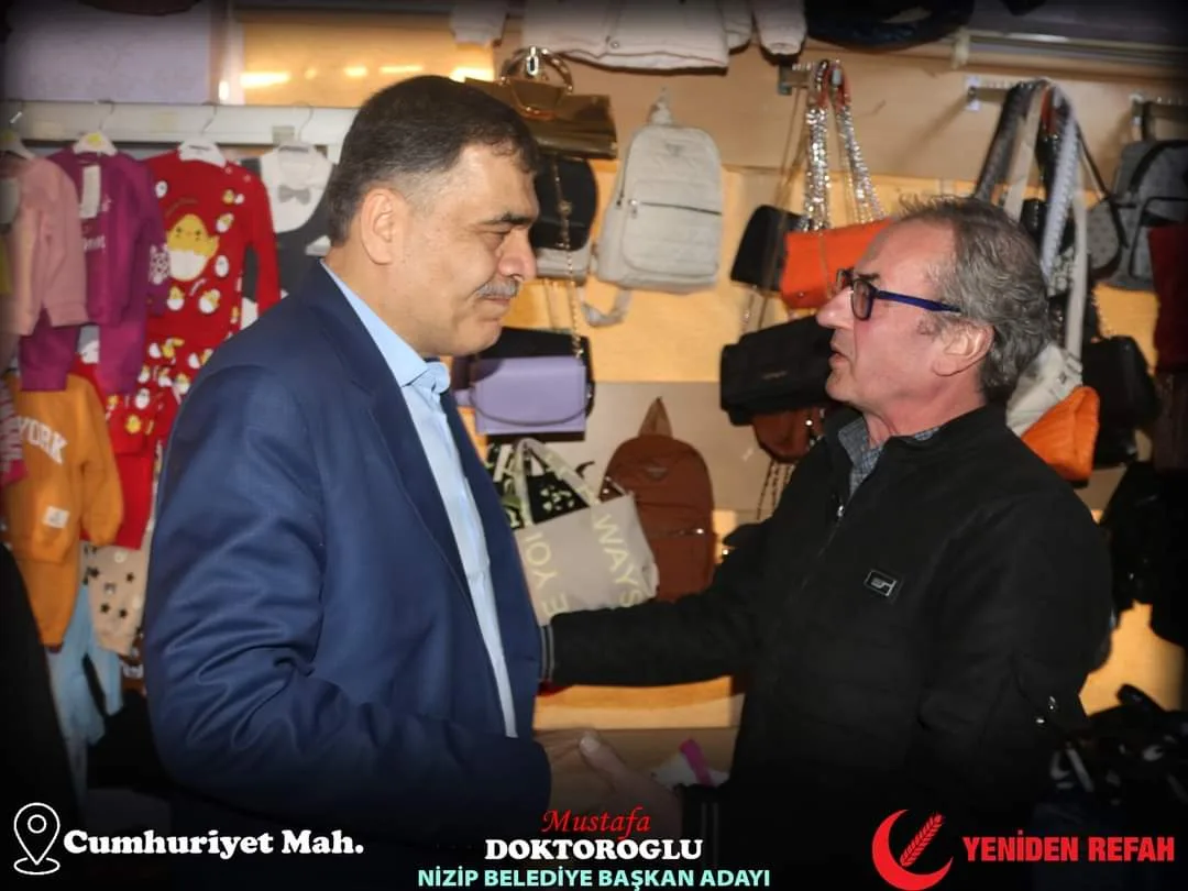 Doktoroğlu'Na Esnaftan Destek