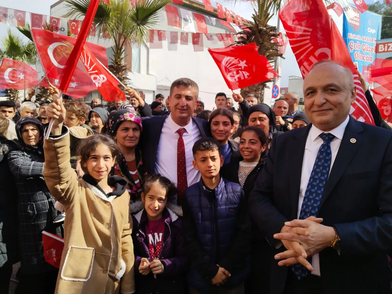 Araban'Da Miting Böyle Olur