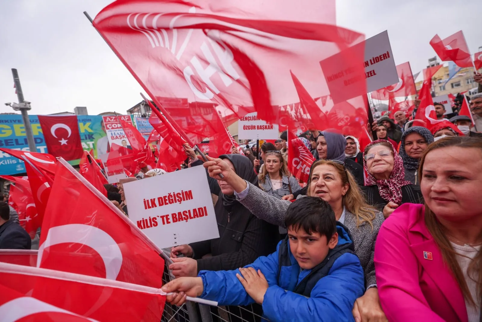 Özgür Özel: Kilis'Te Kafa Kafaya Yarışıyoruz