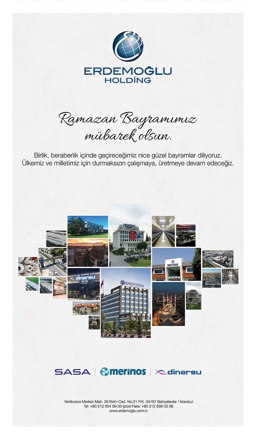 Meri̇nos'Tan Bayram Kutlamasi