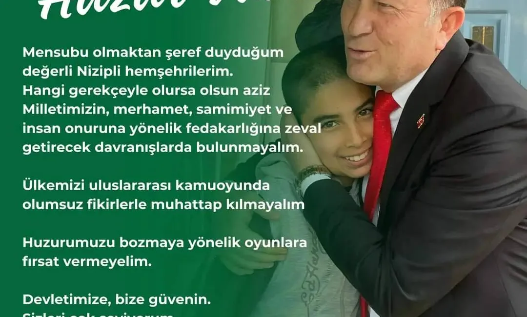 Nizip Belediye Başkanı Ali