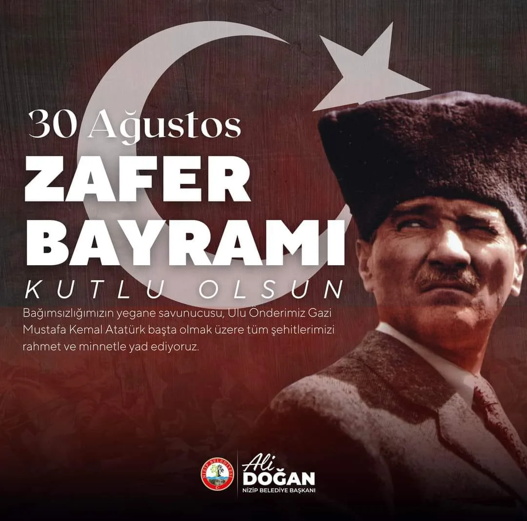 Doğan."30 Ağustos şanlı milletin eşsiz destanlarından biri