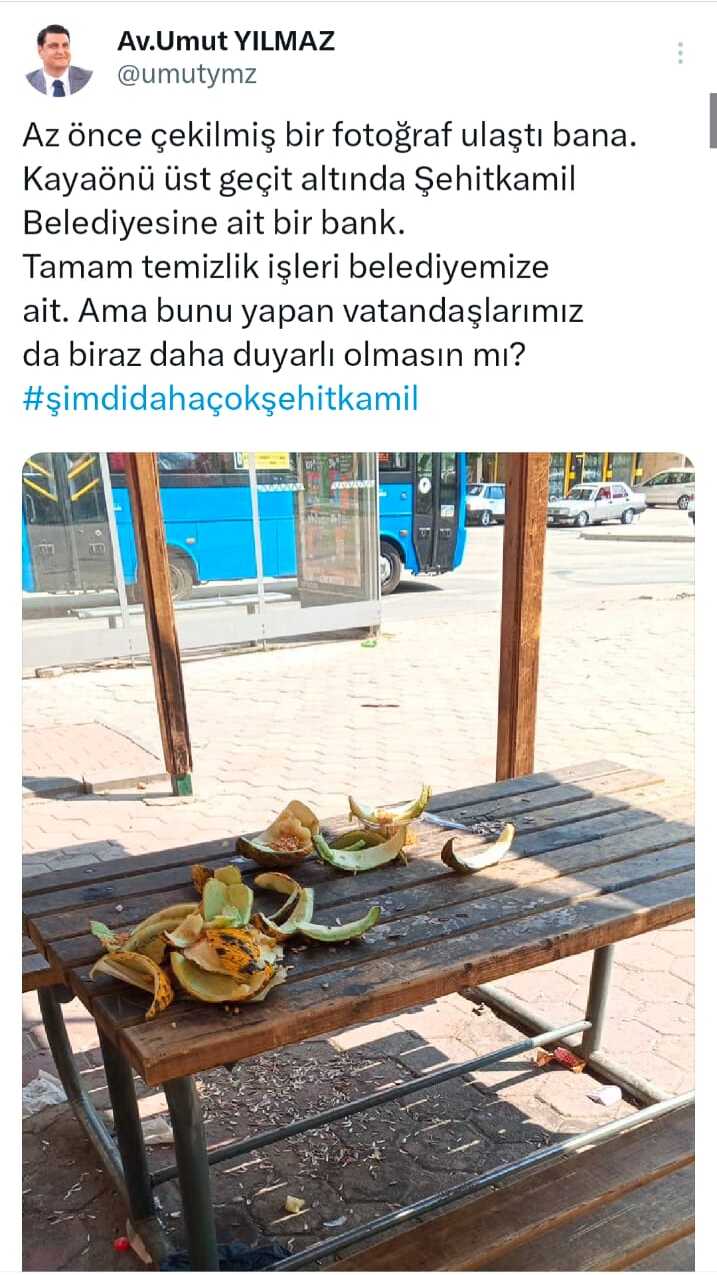 Başkan Yılmaz Vatandaştan Duyarlılık Bekliyor