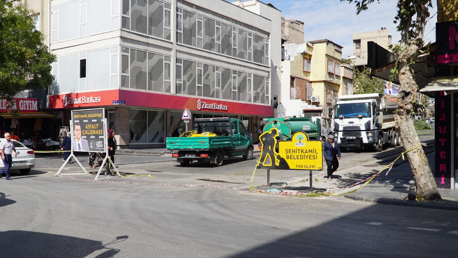 ESKİ DÜLÜK CADDESİ YENİLENDİ