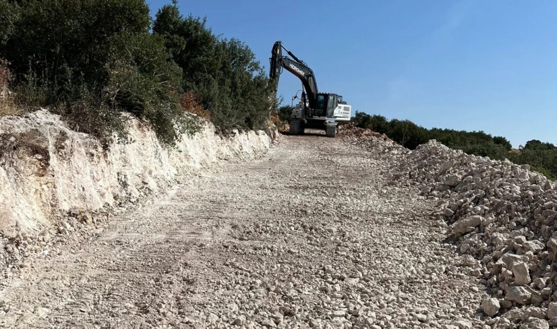 İlçe merkezinde bulunan yollarda