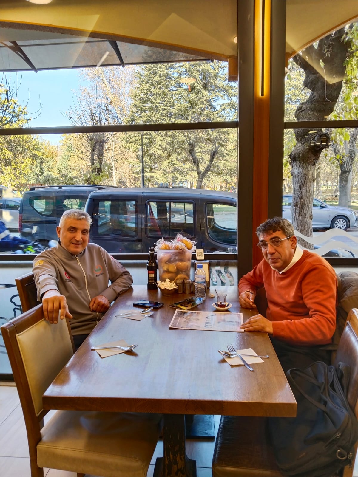 Müşterinin göz bebeği Kelebek restaurant