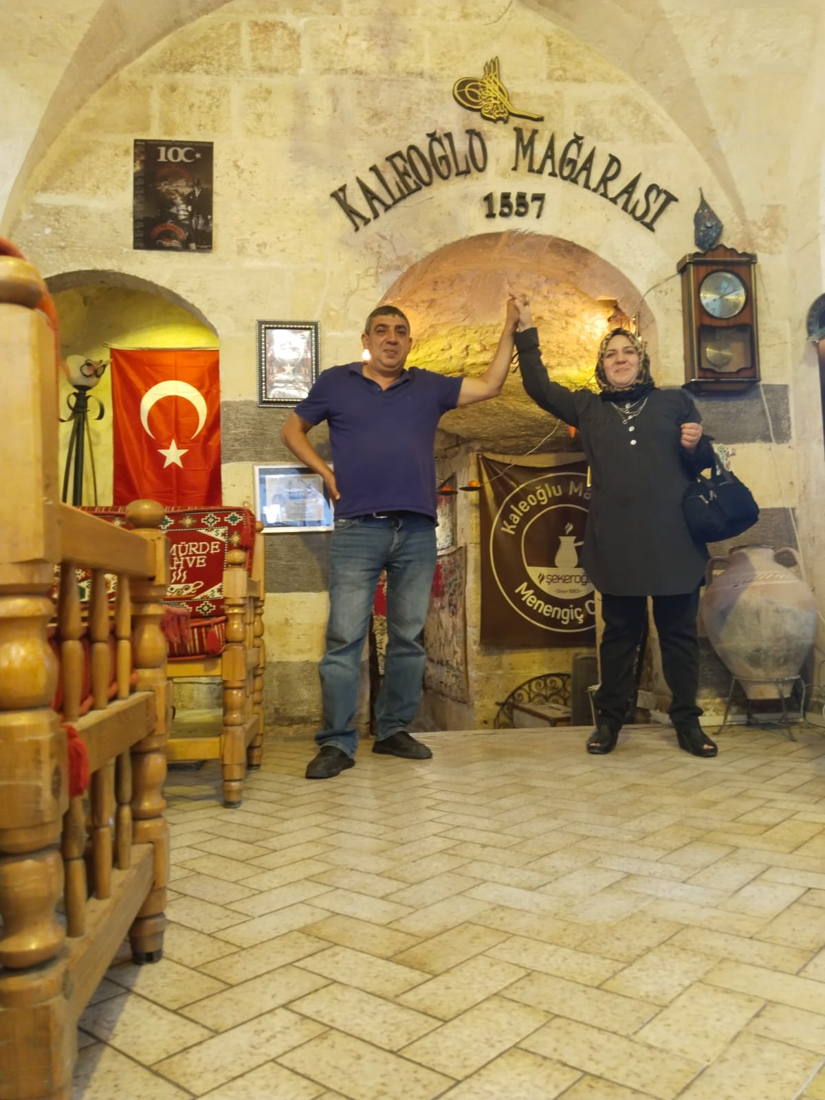 Turistleri gözdesi kaleoğlu mağarası