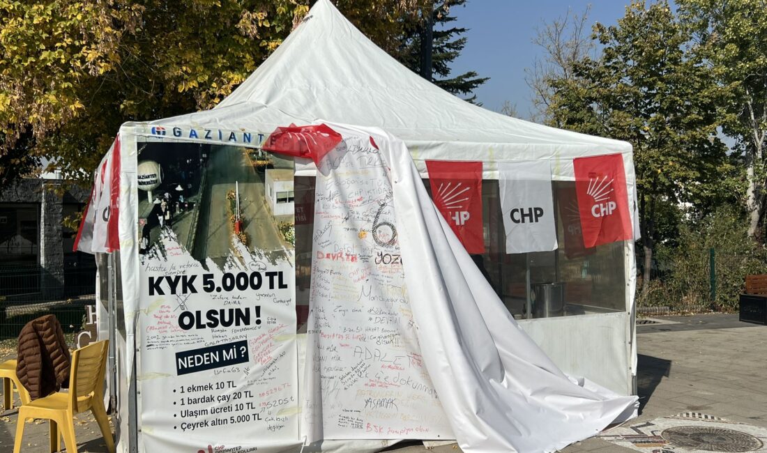 Gaziantep’de CHP Gençlik Kolları’nın