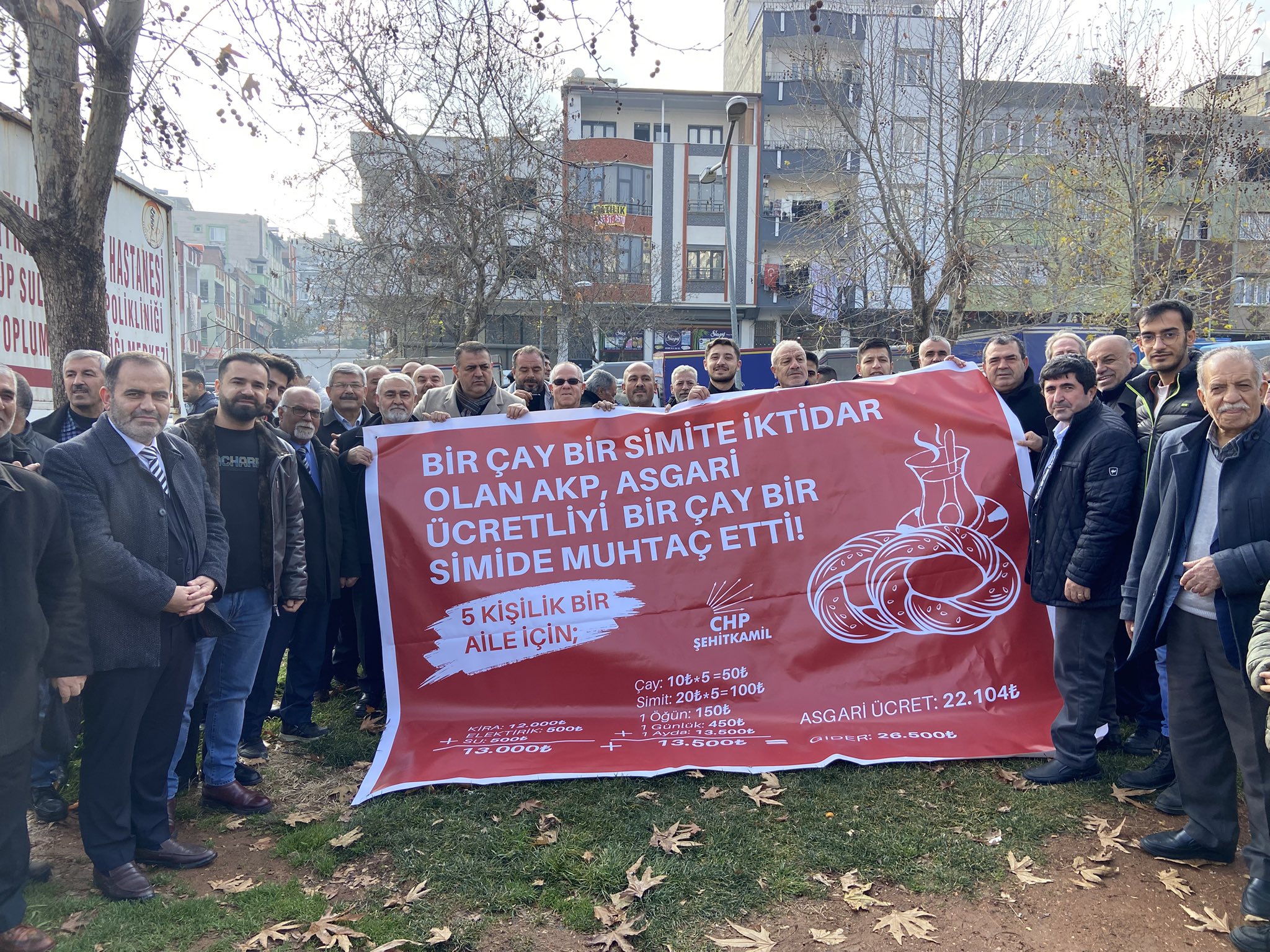 CHP'den asgarî ücrete protesto