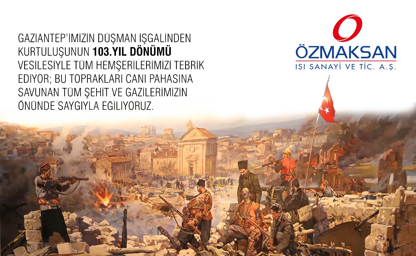 Özmaksan'dan 25 Aralık kutlaması