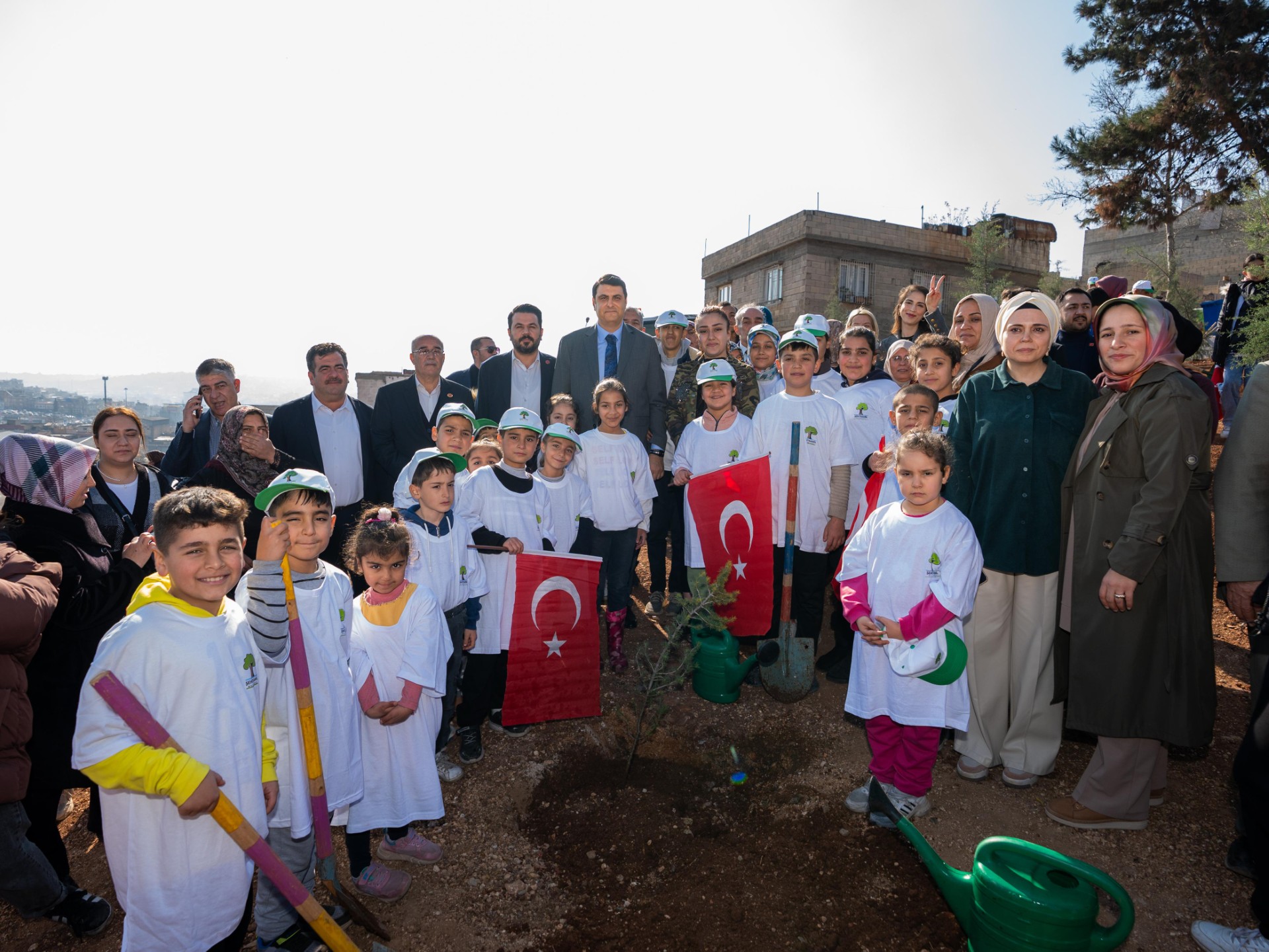 29. ETAP ŞEHİTKAMİL ORMANI HACIBABA’DA OLUŞTURULDU