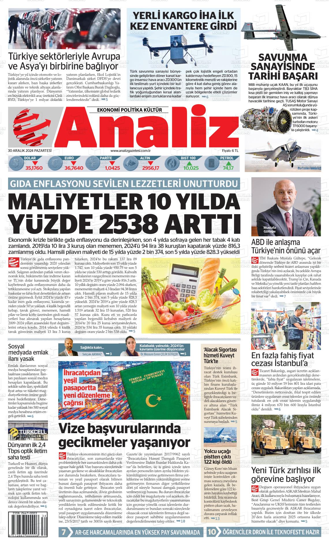 ANALİZ