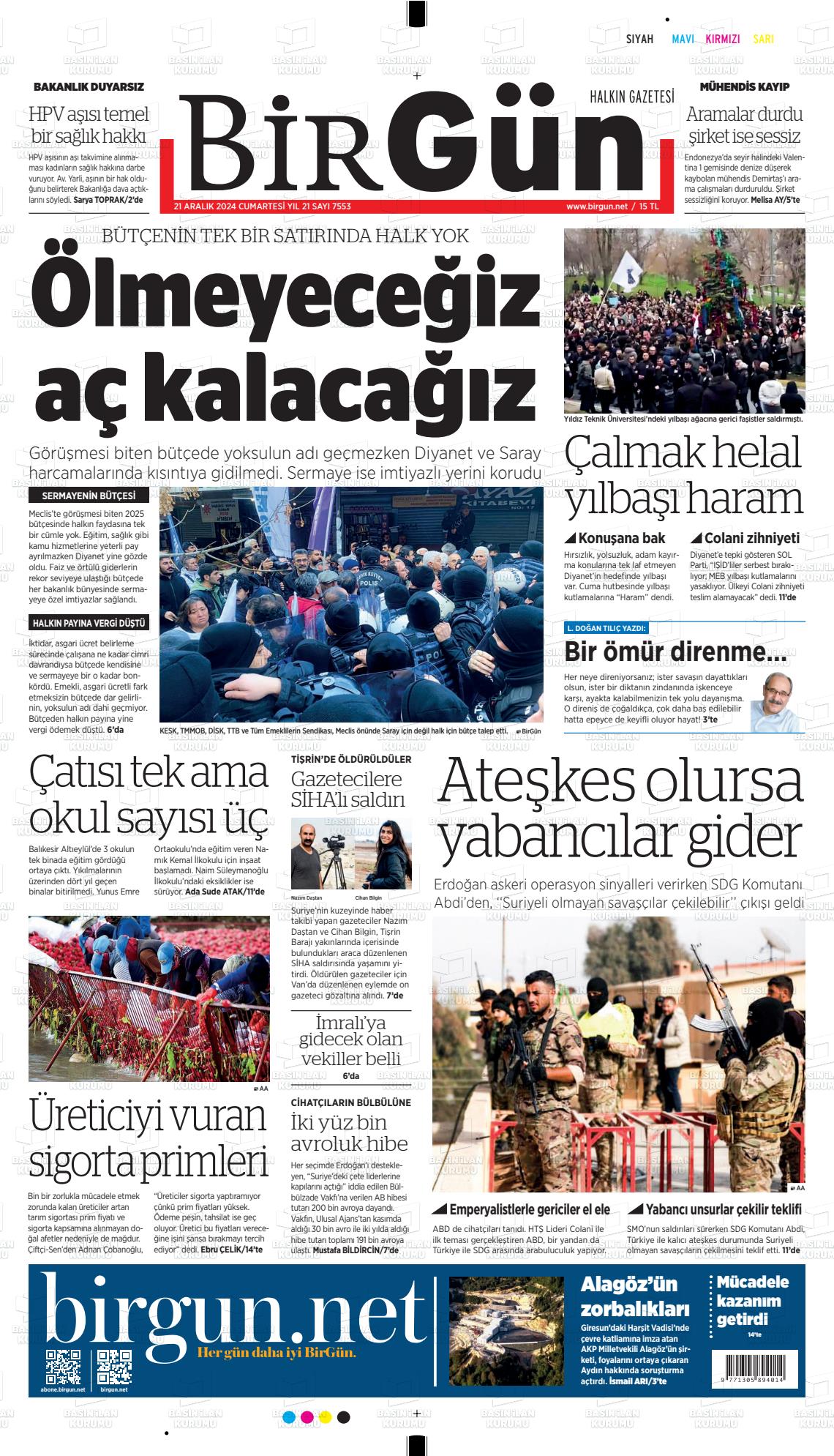 HALKIN GAZETESİ BİRGÜN